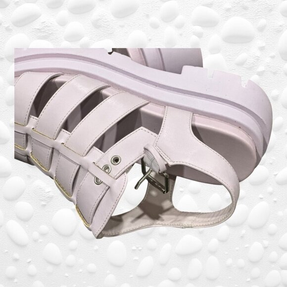 Light Purple LUANNA Platform Plastic Sandals NWT Size: 8 - Picture 4 of 8